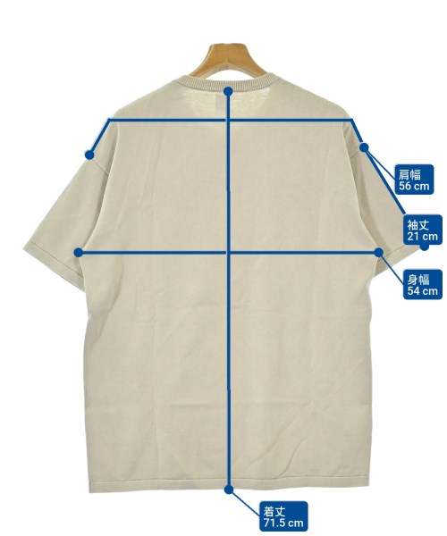 Ron Herman California（ロンハーマンカリフォルニア）Tシャツ・カットソー ベージュ サイズ:M メンズ/2200626164065