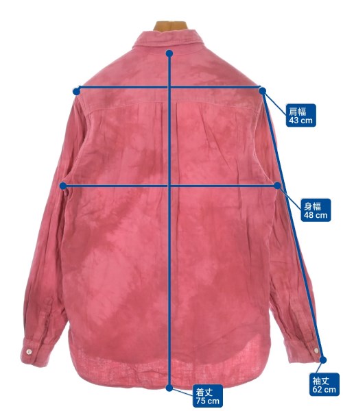 Ron Herman California（ロンハーマンカリフォルニア）カジュアルシャツ ピンク サイズ:-(M位) メンズ/2200643474024