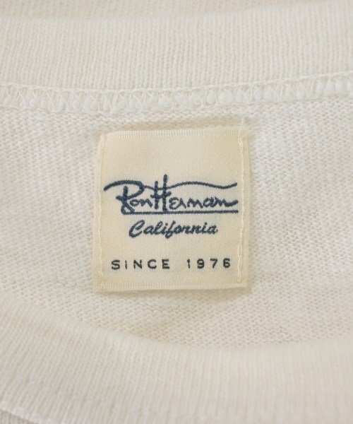 Ron Herman California（ロンハーマンカリフォルニア）Tシャツ・カットソー 白 サイズ:S メンズ/2200643474048