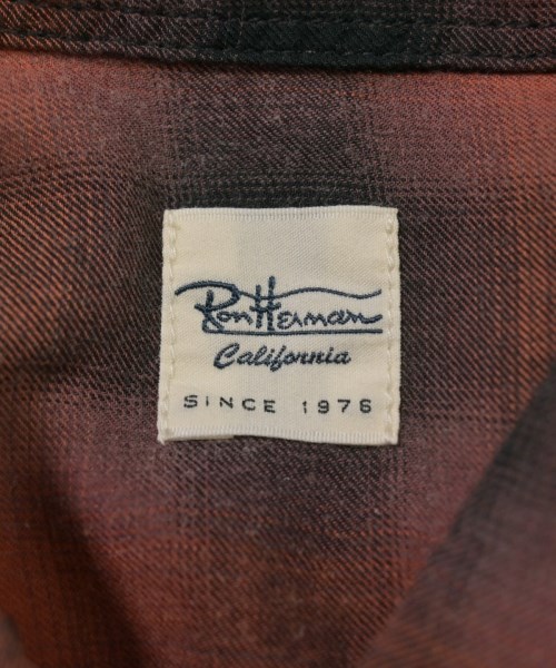 Ron Herman California（ロンハーマンカリフォルニア）カジュアルシャツ オレンジ サイズ:S メンズ/2200643474062