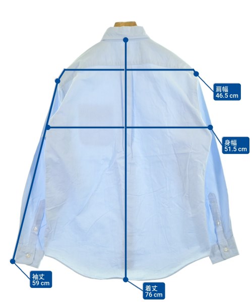 Ron Herman California（ロンハーマンカリフォルニア）カジュアルシャツ 青 サイズ:S メンズ/2200643474109