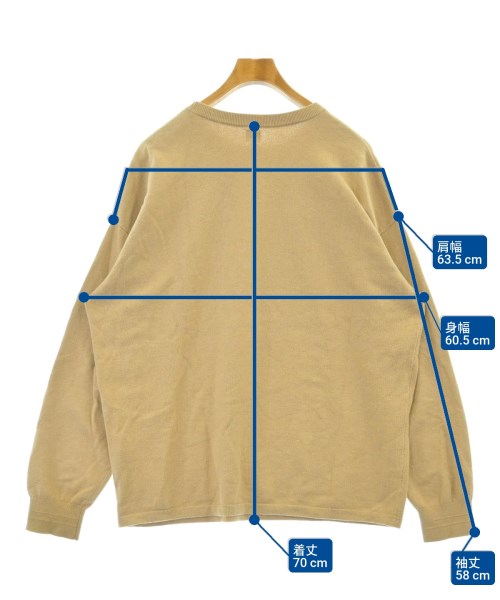 Ron Herman California（ロンハーマンカリフォルニア）ニット・セーター ベージュ サイズ:M メンズ/2200621882063