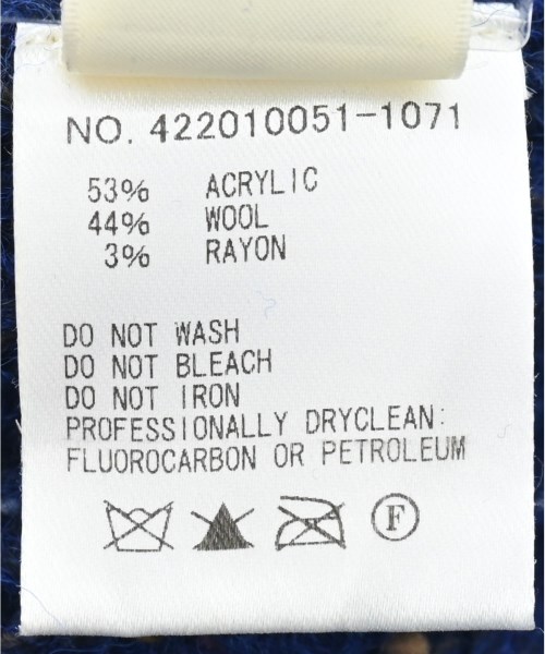 Ron Herman California（ロンハーマンカリフォルニア）ニットキャップ・ビーニー 青 サイズ:- メンズ/2200629462045