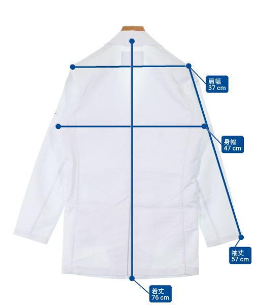 RHC Ron Herman（アールエイチシーロンハーマン）カジュアルジャケット 白 サイズ:XXS メンズ/2200631226024