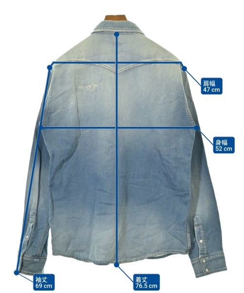 Ron Herman California（ロンハーマンカリフォルニア）カジュアルシャツ 紺 サイズ:L メンズ/2200630214022