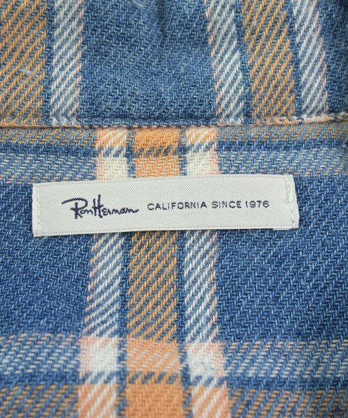 Ron Herman California（ロンハーマンカリフォルニア）カジュアルシャツ 青 サイズ:L メンズ/2200630214053