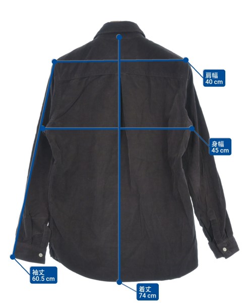 Ron Herman California（ロンハーマンカリフォルニア）カジュアルシャツ グレー サイズ:S メンズ/2200630431016