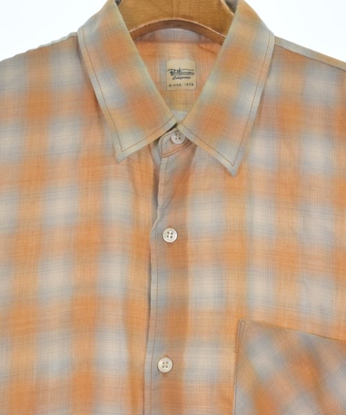 Ron Herman California（ロンハーマンカリフォルニア）カジュアルシャツ オレンジ サイズ:M メンズ/2200630431030
