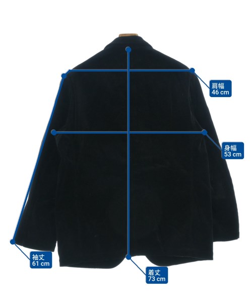 Ron Herman California（ロンハーマンカリフォルニア）ジャケット 黒 サイズ:S メンズ/2200630431092