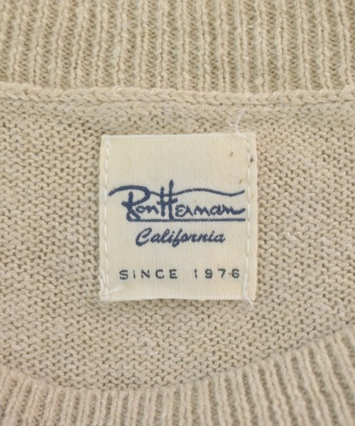 Ron Herman California（ロンハーマンカリフォルニア）ニット・セーター ベージュ サイズ:S メンズ/2200618949236