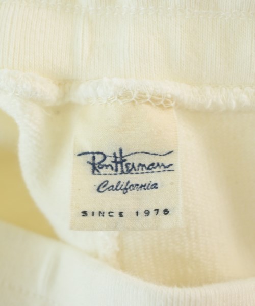 Ron Herman California（ロンハーマンカリフォルニア）スウェットパンツ 白 サイズ:M メンズ/2200666719126