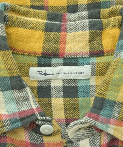 Ron Herman California（ロンハーマンカリフォルニア）カジュアルシャツ 黄 サイズ:L メンズ/2200675396028