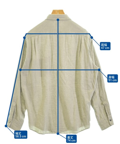 Ron Herman California（ロンハーマンカリフォルニア）カジュアルシャツ グレー サイズ:S メンズ/2200676284072