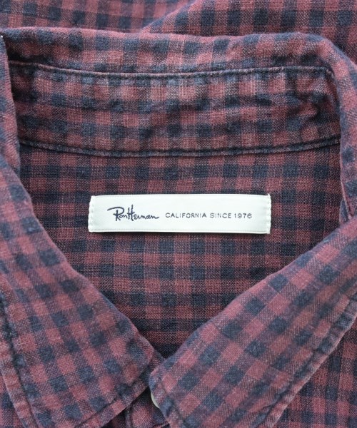 Ron Herman California（ロンハーマンカリフォルニア）カジュアルシャツ 赤 サイズ:S メンズ/2200676284102