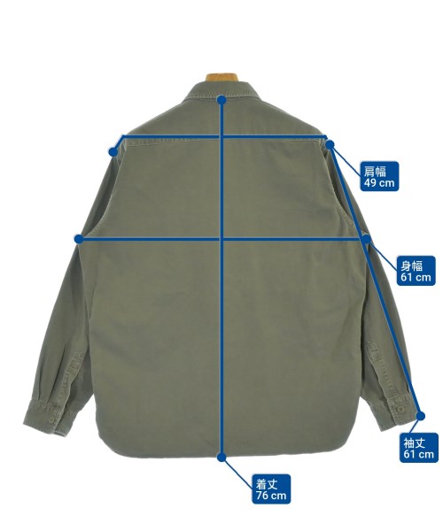 Ron Herman California（ロンハーマンカリフォルニア）カジュアルシャツ カーキ サイズ:-(L位) メンズ/2200674418028