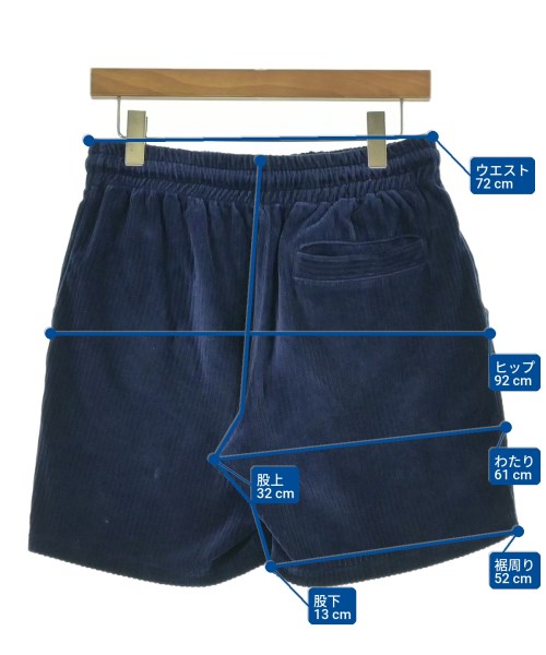 Ron Herman California（ロンハーマンカリフォルニア）ショートパンツ 青 サイズ:S メンズ/2200678290064