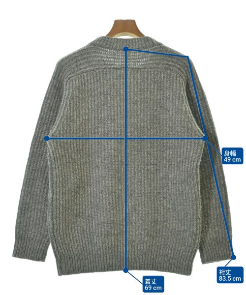 Ron Herman California（ロンハーマンカリフォルニア）ニット・セーター グレー サイズ:S メンズ/2200674524033