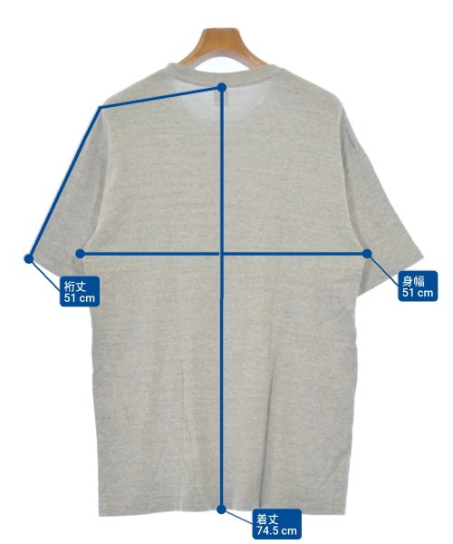 Ron Herman California（ロンハーマンカリフォルニア）Tシャツ・カットソー グレー サイズ:S メンズ/2200674963214