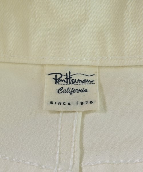 Ron Herman California（ロンハーマンカリフォルニア）デニムパンツ 白 サイズ:L メンズ/2200696640094