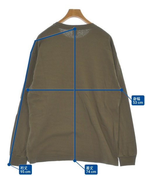 Ron Herman California（ロンハーマンカリフォルニア）Tシャツ・カットソー カーキ サイズ:XL メンズ/2200644319065
