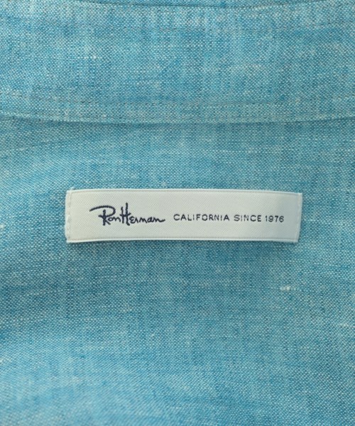 Ron Herman California（ロンハーマンカリフォルニア）カジュアルシャツ 青 サイズ:S メンズ/2200704701168