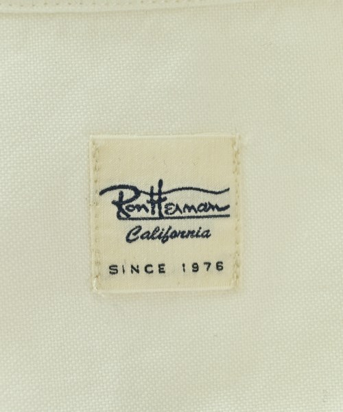 Ron Herman California（ロンハーマンカリフォルニア）カジュアルシャツ 白 サイズ:L メンズ/2200708908068