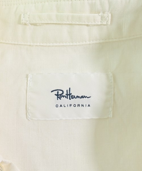 Ron Herman California（ロンハーマンカリフォルニア）カジュアルシャツ 白 サイズ:S メンズ/2200712400060