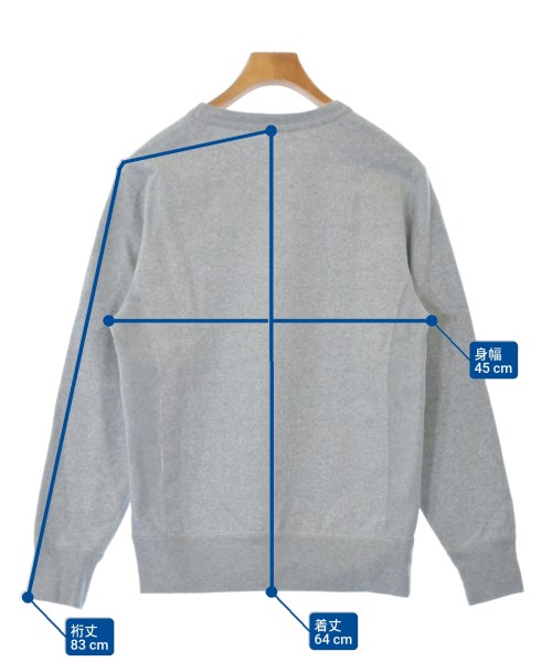 Ron Herman California（ロンハーマンカリフォルニア）スウェット グレー サイズ:S メンズ/2200647098042