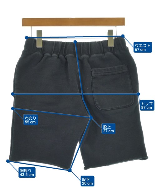 Ron Herman California（ロンハーマンカリフォルニア）ショートパンツ 黒 サイズ:M メンズ/2200647098233