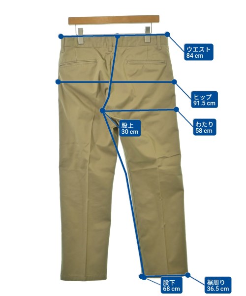 Ron Herman California（ロンハーマンカリフォルニア）チノパン ベージュ サイズ:L メンズ/2200648494140