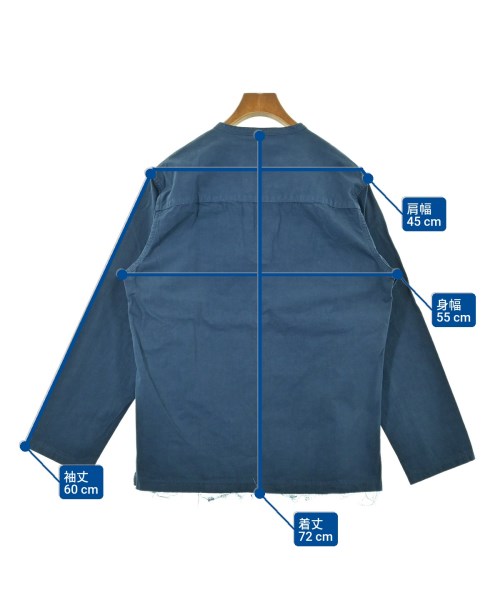 Ron Herman California（ロンハーマンカリフォルニア）カジュアルシャツ 青 サイズ:S メンズ/2200645035186