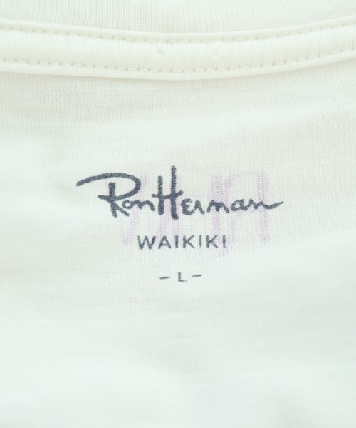 Ron Herman California（ロンハーマンカリフォルニア）Tシャツ・カットソー 白 サイズ:L メンズ/2200706156034