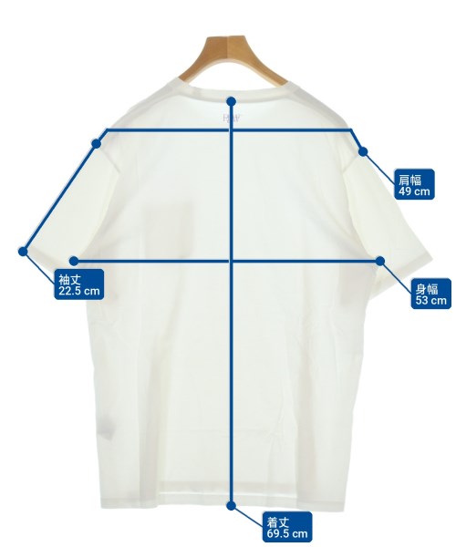 Ron Herman California（ロンハーマンカリフォルニア）Tシャツ・カットソー 白 サイズ:L メンズ/2200706156034