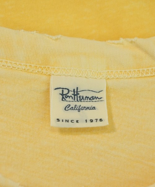 Ron Herman California（ロンハーマンカリフォルニア）Tシャツ・カットソー 黄 サイズ:L メンズ/2200704235199