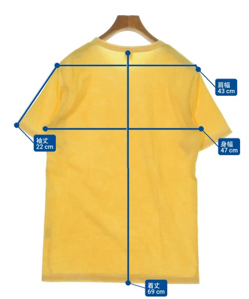 Ron Herman California（ロンハーマンカリフォルニア）Tシャツ・カットソー 黄 サイズ:L メンズ/2200704235199