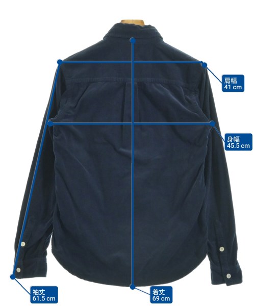 Ron Herman California（ロンハーマンカリフォルニア）カジュアルシャツ 紺 サイズ:S メンズ/2200664615031