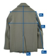 Ron Herman California（ロンハーマンカリフォルニア）ピーコート グレー サイズ:L メンズ/2200664778040