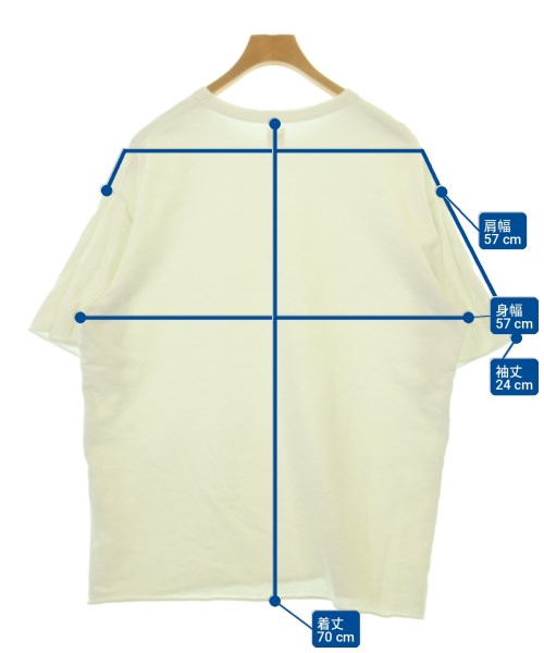 Ron Herman California（ロンハーマンカリフォルニア）Tシャツ・カットソー 白 サイズ:L メンズ/2200730401179