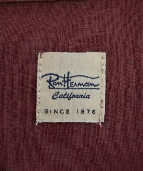 Ron Herman California（ロンハーマンカリフォルニア）カジュアルシャツ 赤 サイズ:M メンズ/2200727796028