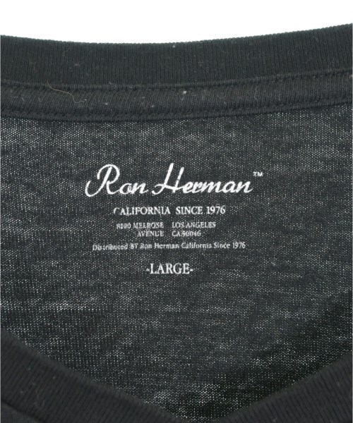 Ron Herman California（ロンハーマンカリフォルニア）Tシャツ・カットソー 黒 サイズ:L メンズ/2200722535127