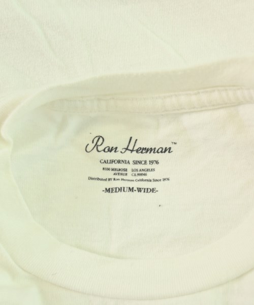 Ron Herman California（ロンハーマンカリフォルニア）Tシャツ・カットソー 白 サイズ:M メンズ/2200721844114