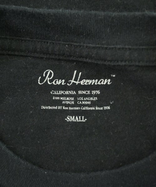 Ron Herman California（ロンハーマンカリフォルニア）Tシャツ・カットソー 黒 サイズ:S メンズ/2200721844282