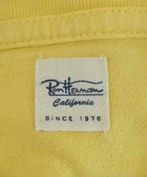 Ron Herman California（ロンハーマンカリフォルニア）Tシャツ・カットソー 黄 サイズ:S メンズ/2200722312056