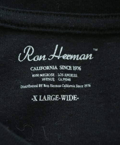 Ron Herman California（ロンハーマンカリフォルニア）Tシャツ・カットソー 黒 サイズ:XL メンズ/2200679324881