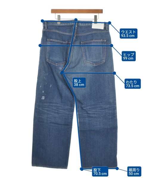 RON HERMAN DENIM（ロンハーマンデニム）デニムパンツ 青 サイズ:36(XL位) メンズ/2200683305388