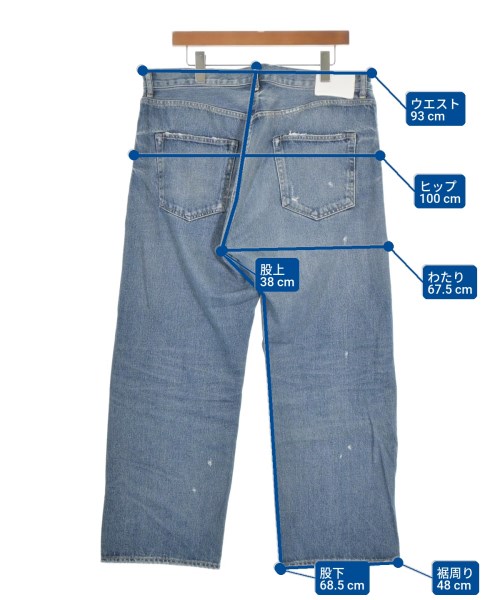 RON HERMAN DENIM（ロンハーマンデニム）デニムパンツ 青 サイズ:36(XL位) メンズ/2200683305401