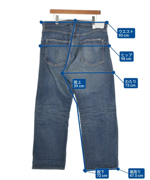 RON HERMAN DENIM（ロンハーマンデニム）デニムパンツ 青 サイズ:36(XXL位) メンズ/2200683305425