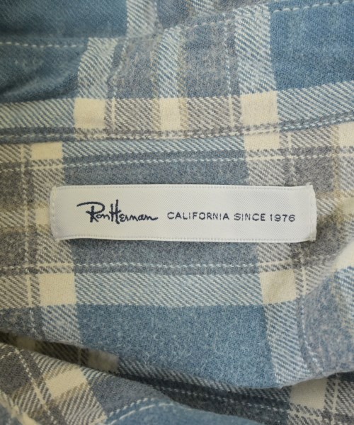 Ron Herman California（ロンハーマンカリフォルニア）カジュアルシャツ 青 サイズ:L メンズ/2200678502099