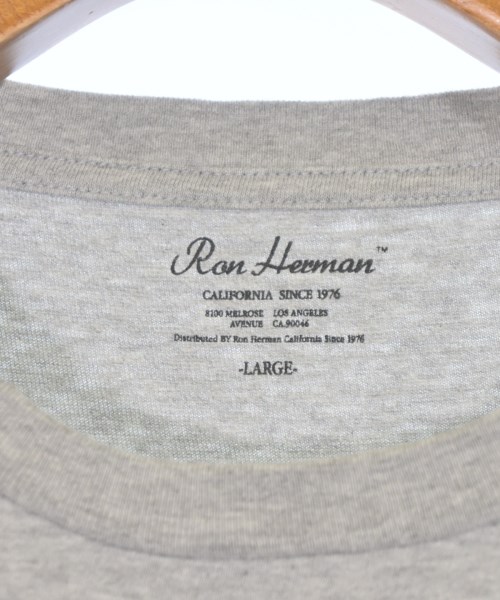 Ron Herman California（ロンハーマンカリフォルニア）Tシャツ・カットソー グレー サイズ:L メンズ/2200685938027