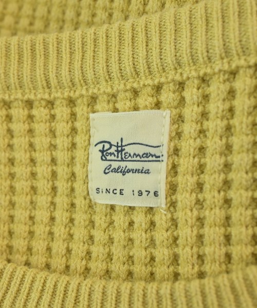Ron Herman California（ロンハーマンカリフォルニア）Tシャツ・カットソー 黄 サイズ:S メンズ/2200680745279